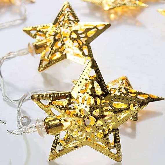 Warm Star Fairy Lights