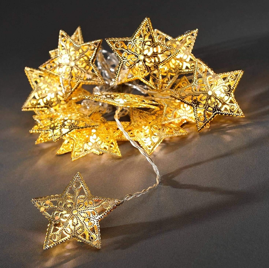 Warm Star Fairy Lights