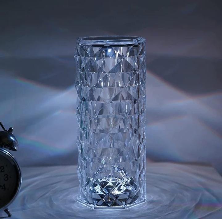 LED Crystal Table Lamp with Remote