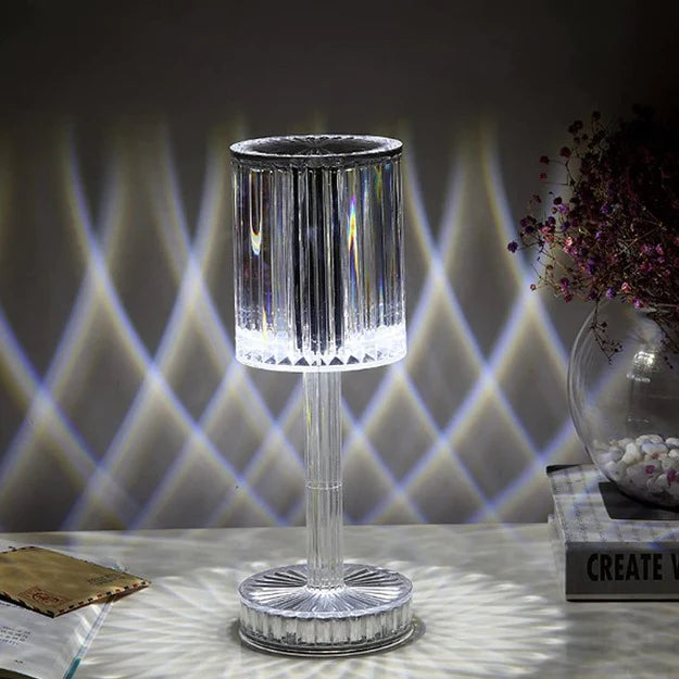 16-in-1 New LED Crystal Touch Lamp with Remote