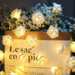 Wedding Rose String Lights