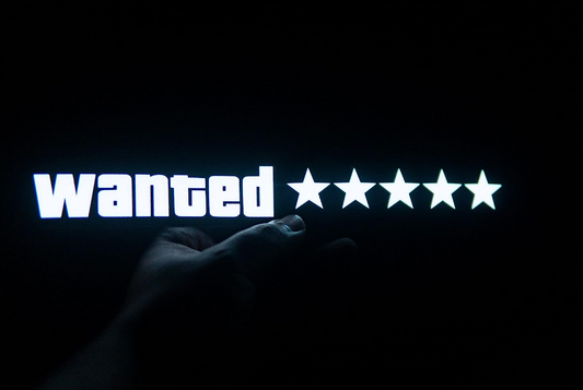 Wanted 5-Star LED Light