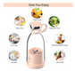 2 in 1 Portable USB Charging Blender