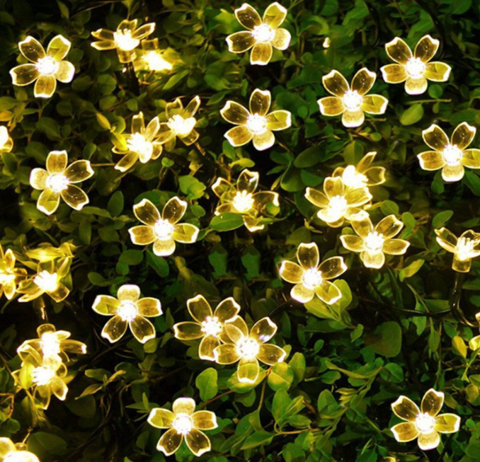 Blossom Silicone Flower Fairy String Lights