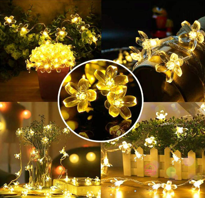 Blossom Silicone Flower Fairy String Lights