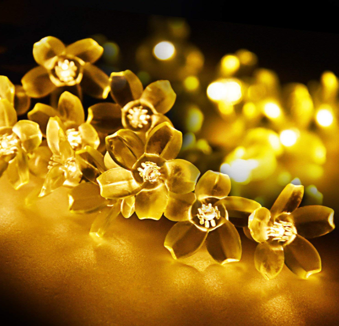 Blossom Silicone Flower Fairy String Lights