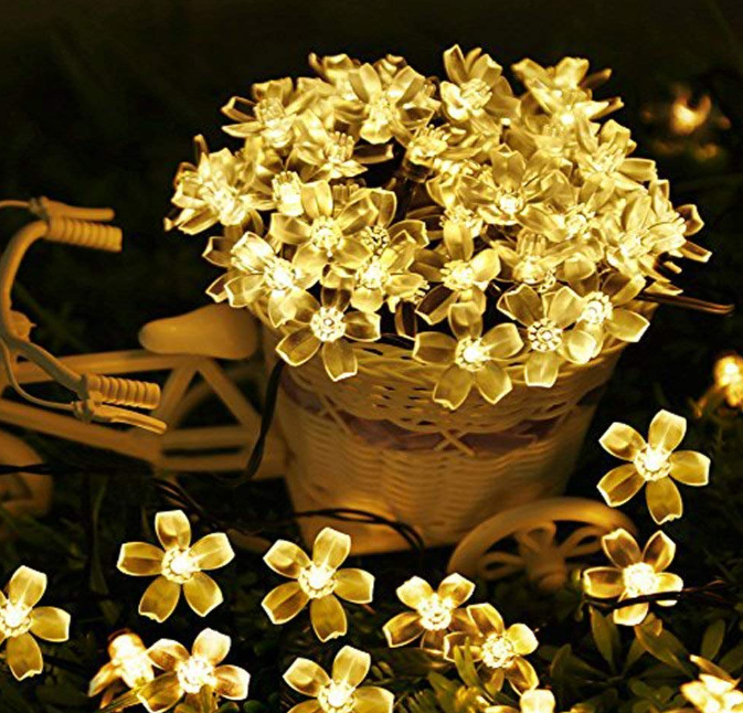 Blossom Silicone Flower Fairy String Lights