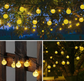 LED Crystal Bubble Ball String Fairy Lights