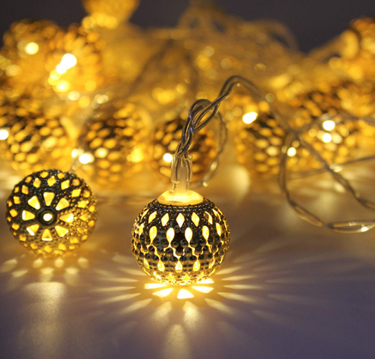 Moroccan Ball String Lights