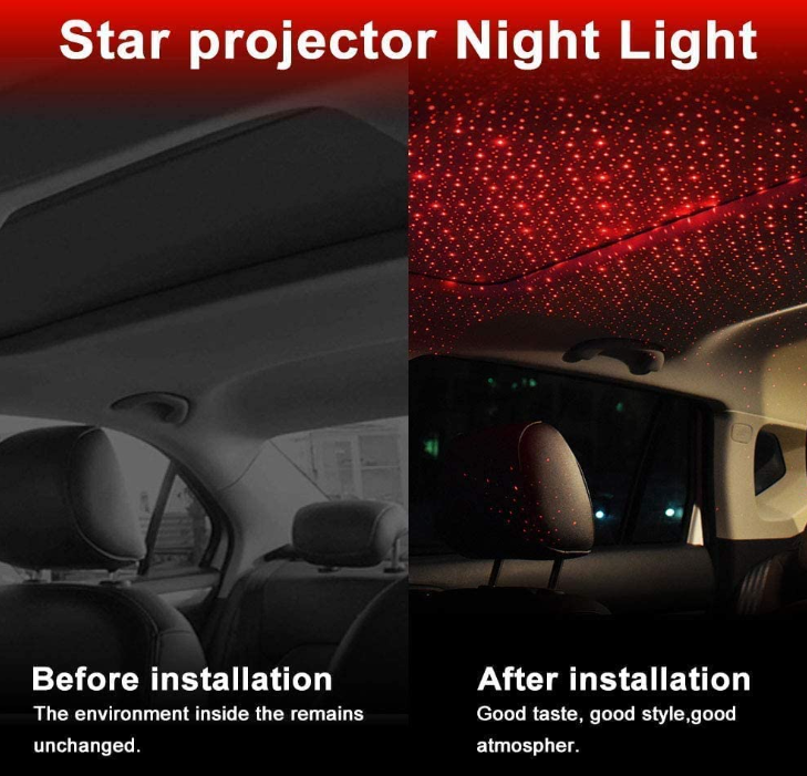 Mini LED Car Laser Projector Light