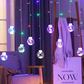 6+6 Wish Ball Curtain Lights (Multicolor)