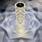 LED Crystal Table Lamp with Remote