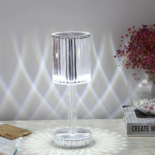 16-in-1 New LED Crystal Touch Lamp with Remote